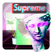 Vaporwave Aesthetic Autocollant: Editeur De Photos