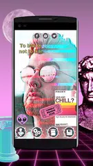 Aesthetic Photo Editor – Glitch Vaporwave Stickers アプリダウンロード