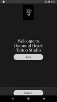 Poster Diamond Heart Tattoo Studio