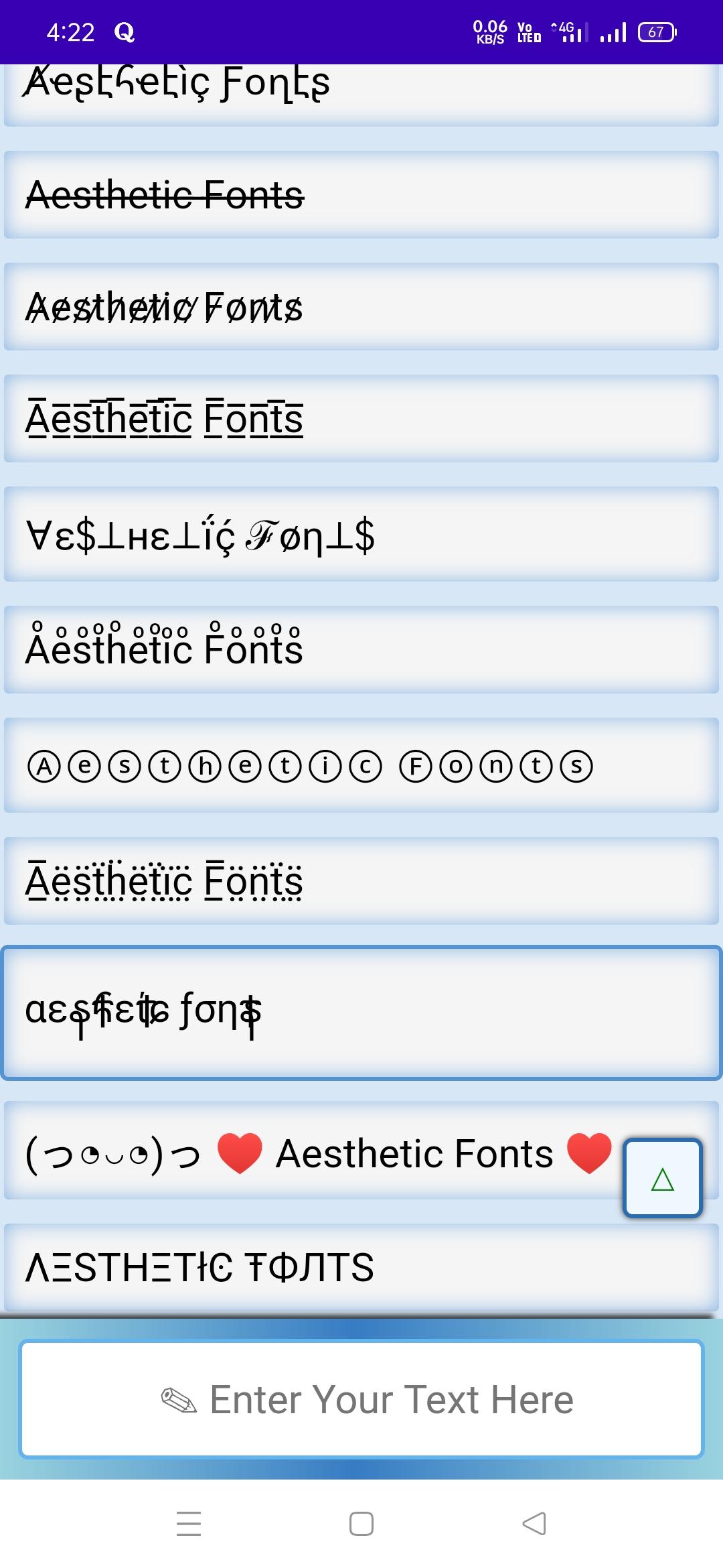 Aesthetic Fonts For Android Apk Download