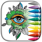 Desenhos para colorir ESTÉTICA - Livro de cores ícone