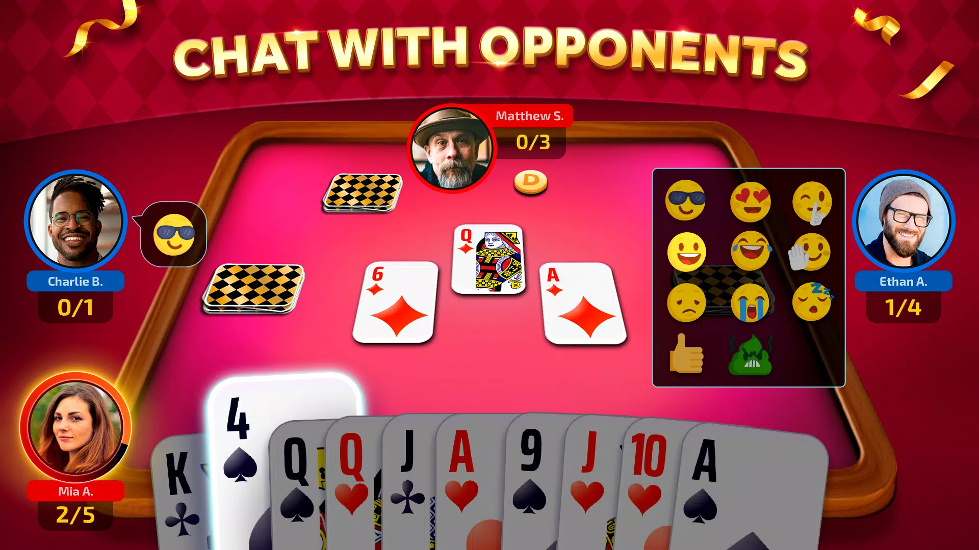 Spades Card Game - Play Online on