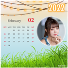 Calendar 2022 Photo Frame icône