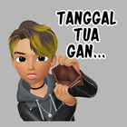 Stiker Cowok Ganteng icon