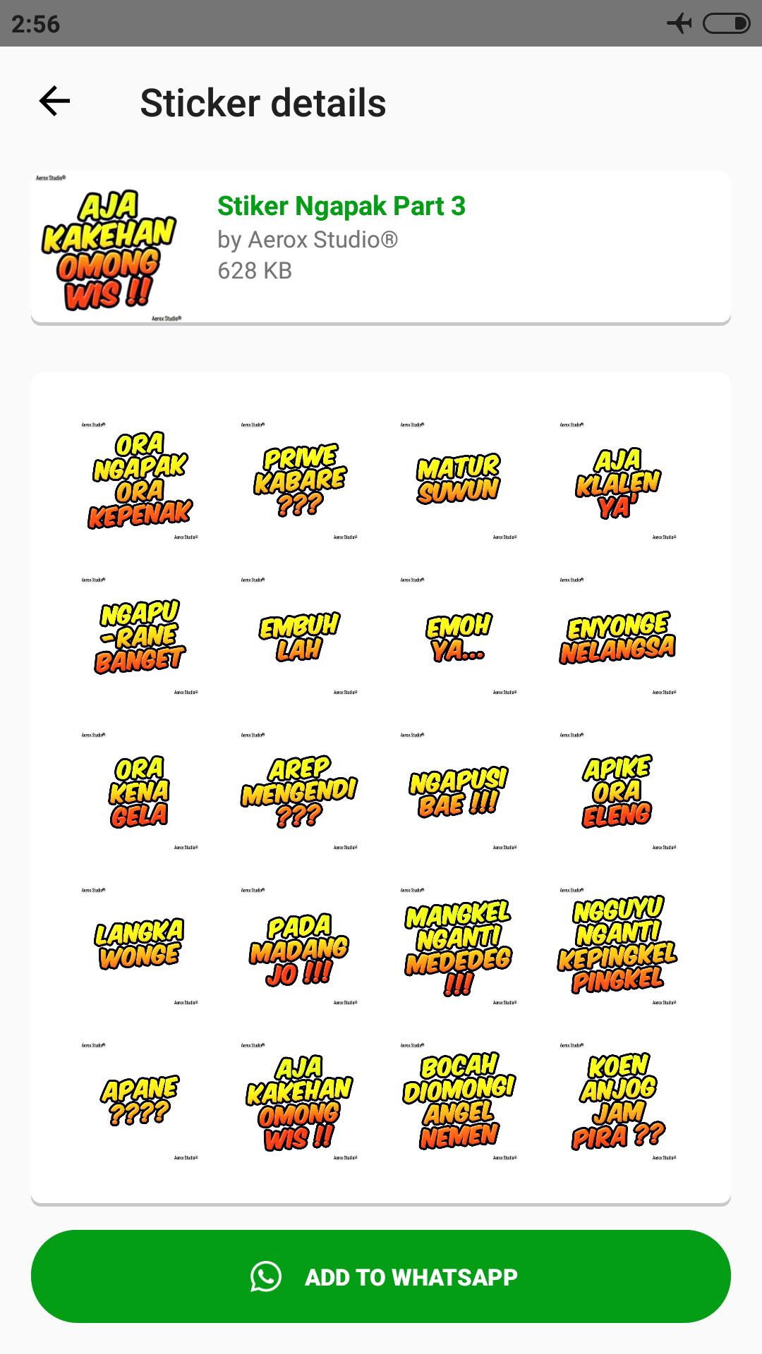 Stiker Jawa Ngapak Lucu WAStickerApps for Android APK Stiker Jawa Ngapak Lucu WAStickerApps for Android APK