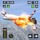 Crash d'avion jeux d'avion vol APK