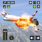飛行機墜落事故 フライトシミュレータ 飛行機ゲーム アイコン