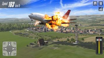 Plane Crash 3d: Airplane Games screenshot 1
