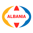 Carte de Albanie hors ligne +  icône