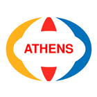Icona Mappa di Atene offline + Guida