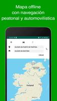 Mapa de Irlanda offline + Guía captura de pantalla 1