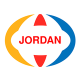 Mapa offline de Jordânia e gui