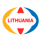 Mapa offline de Lituânia e gui ícone