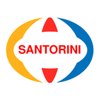 Offline-Karte von Santorini un Zeichen