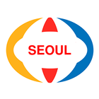Icona Mappa di Seoul offline + Guida