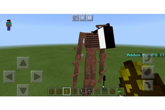 Siren Head And Cartoon Cat Mod For Android Apk Download - roblox siren head minecraft skin