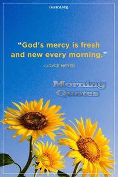 Morning Quotes poster
