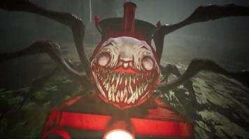 Choo choo charles horror demon الملصق