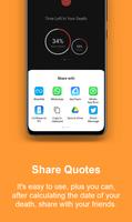 Death Clock: Life Quotes & Dea syot layar 1