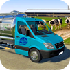 Milk Van Cow Milk Delivery Sim APK