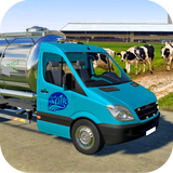 Milk Van Cow Milk Delivery Sim