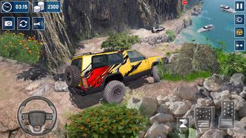 jeux de jeep tout-terrain 4x4 Affiche