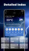 Hourly Weather Forecast UV Air capture d'écran 1