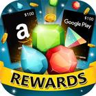 Match 3 App Rewards: Daily Game Rewards أيقونة