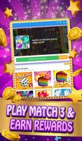 Match 3 App Rewards: Daily Game Rewards الملصق