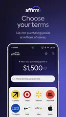 Affirm: Buy now, pay over time アプリダウンロード