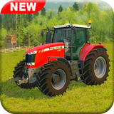 Real Tractor Farming Games Thresher Simulator 2018 icône