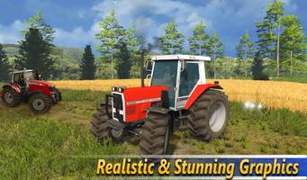 Real Tractor Farming Games Thresher Simulator 2018 capture d'écran 1