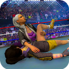 Women Wrestling Championship 3d Girl Fighting آئیکن