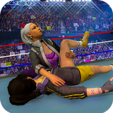 بطولة المصارعة النسائية 3D Girl Fighting أيقونة