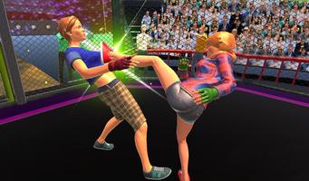 Championnat de lutte des femmes 3d Girl Fighting capture d'écran 3