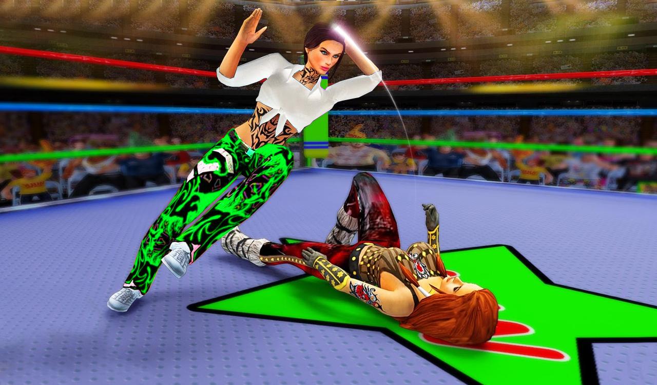 بطولة المصارعة النسائية 3D Girl Fighting APK للاندرويد تنزيل