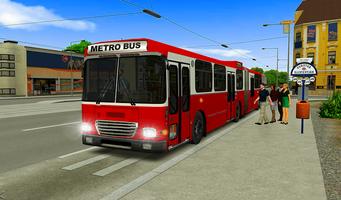 Real City Metro Bus 3D Simulationsspiel Screenshot 1