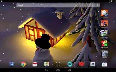 Descargar APK de Winter Snow in Gyro 3D