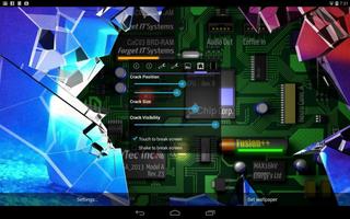 Cracked Screen Gyro 3D PRO Par imagem de tela 2