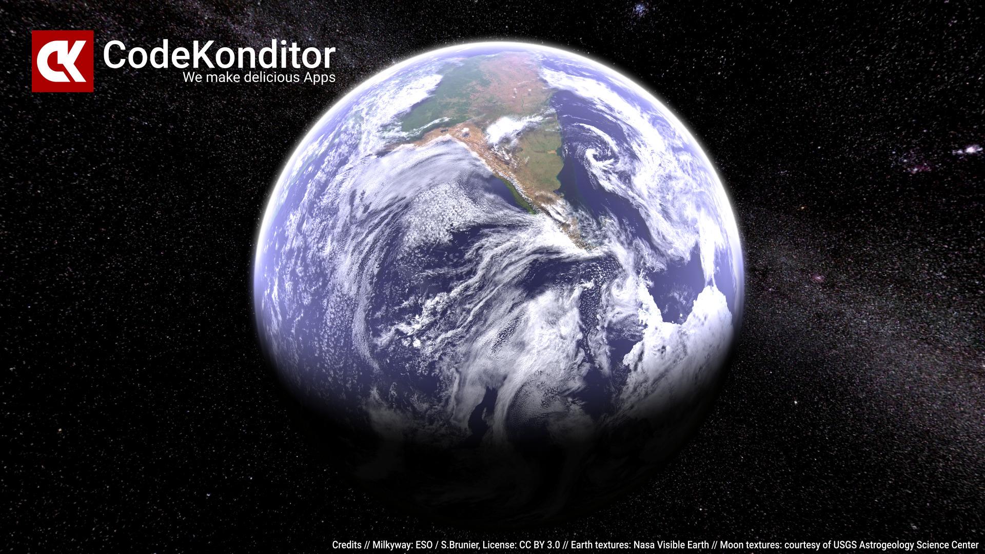 Earth & Moon 3D Wallpaper PRO Phiên bản mới nhất dành cho Android Earth & Moon 3D Wallpaper PRO Phiên bản mới nhất dành cho Android