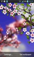 Poster Spring Flowers 3D Parallax Pro