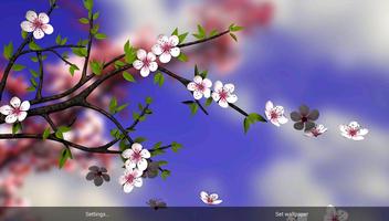 Spring Flowers 3D Parallax Pro 스크린샷 2