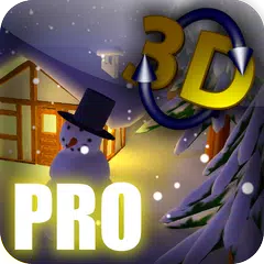 Winter Snow in Gyro 3D Pro アプリダウンロード