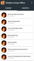 Lirik Lagu India Dhadkan MP3 O syot layar 1