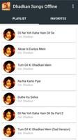 Lirik Lagu India Dhadkan MP3 O 스크린샷 1