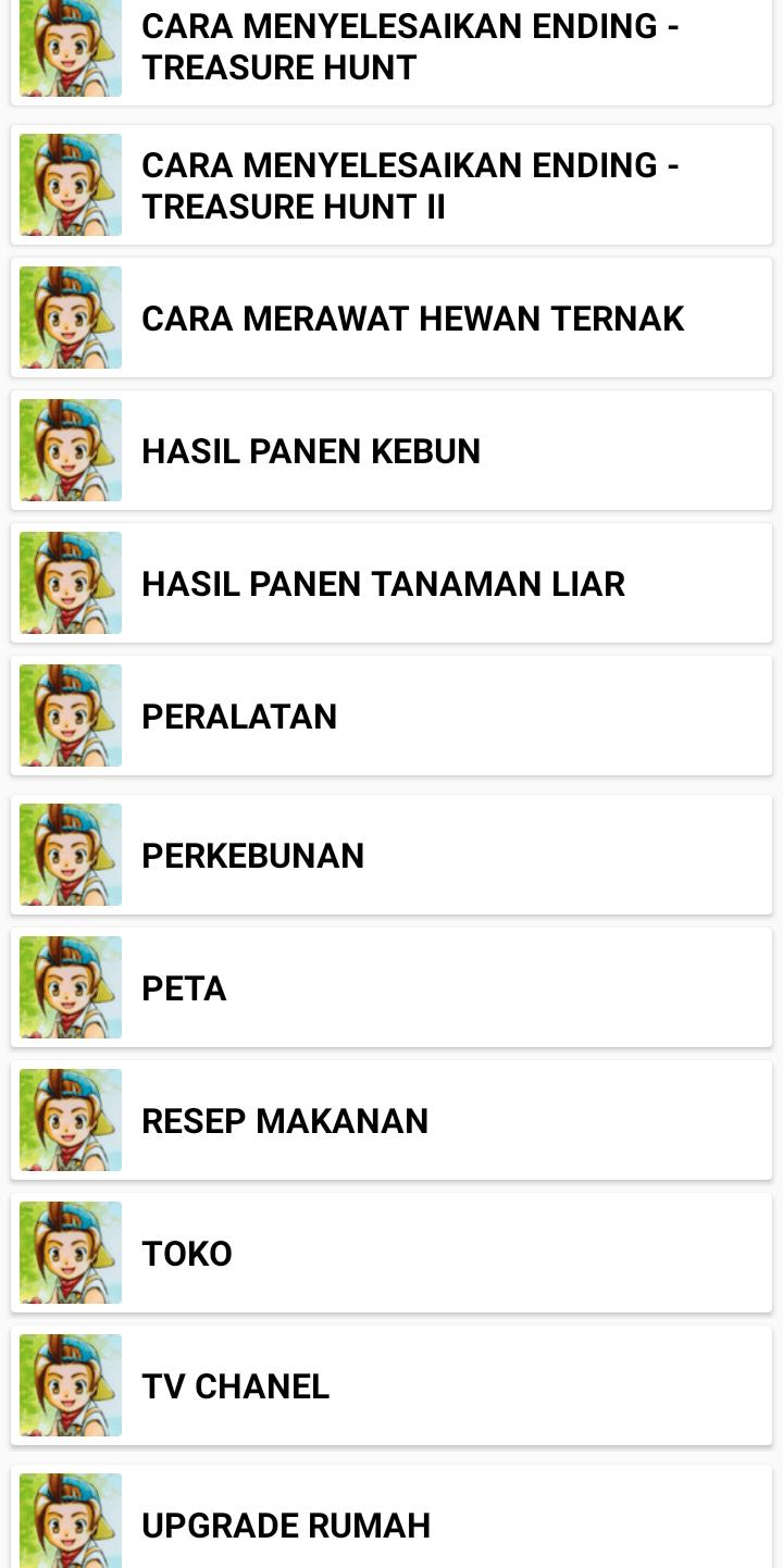 Panduan Harvest Moon Save The Homeland For Android Apk Download