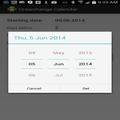 Crew Change Calendar