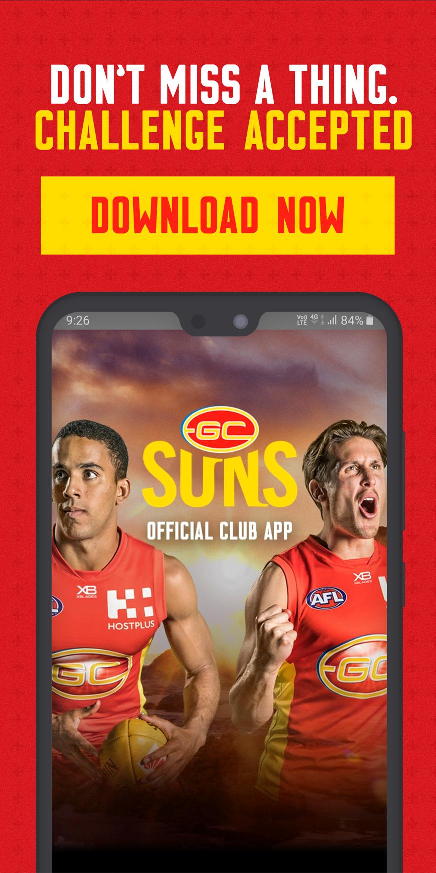 Gold Coast SUNS Official App APK for Android Download