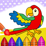 Toddler Coloring Book & Paint icon