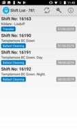 Rhomberg Sersa Rail Shift Management syot layar 1